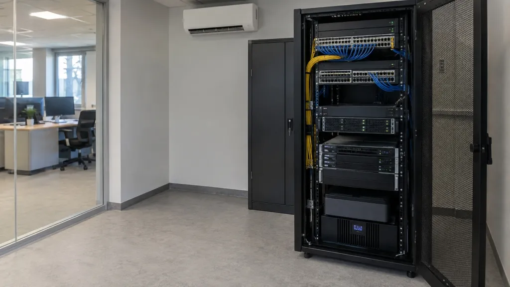 Dostępność usług hostingowych – profesjonalna serwerownia a infrastruktura w firmie